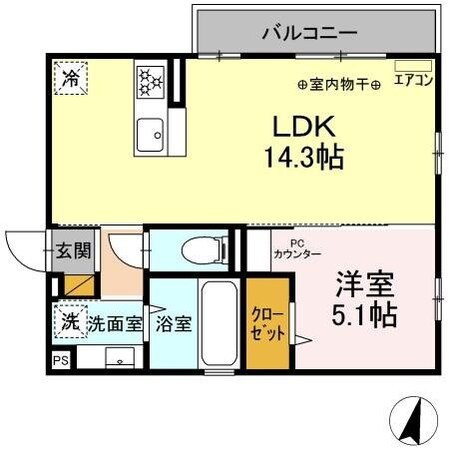 仮）D-room南町3丁目の物件間取画像